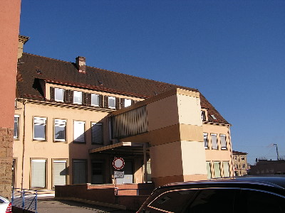 Blick von der sdlichen Zufahrt