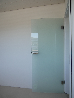 moderne Glastren- M